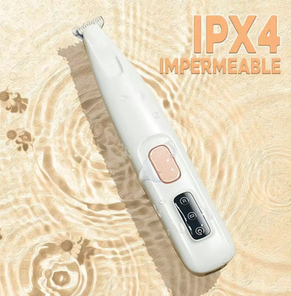 Pet Trimmer for Dogs and Cats Waterproof Shaver with LED Light 18Mm Widen Blade Multifunctional Clippers for Paws Eyes Ears Face Rump USB Rechargeable Grooming Accessories, Summervibes, Petlovers