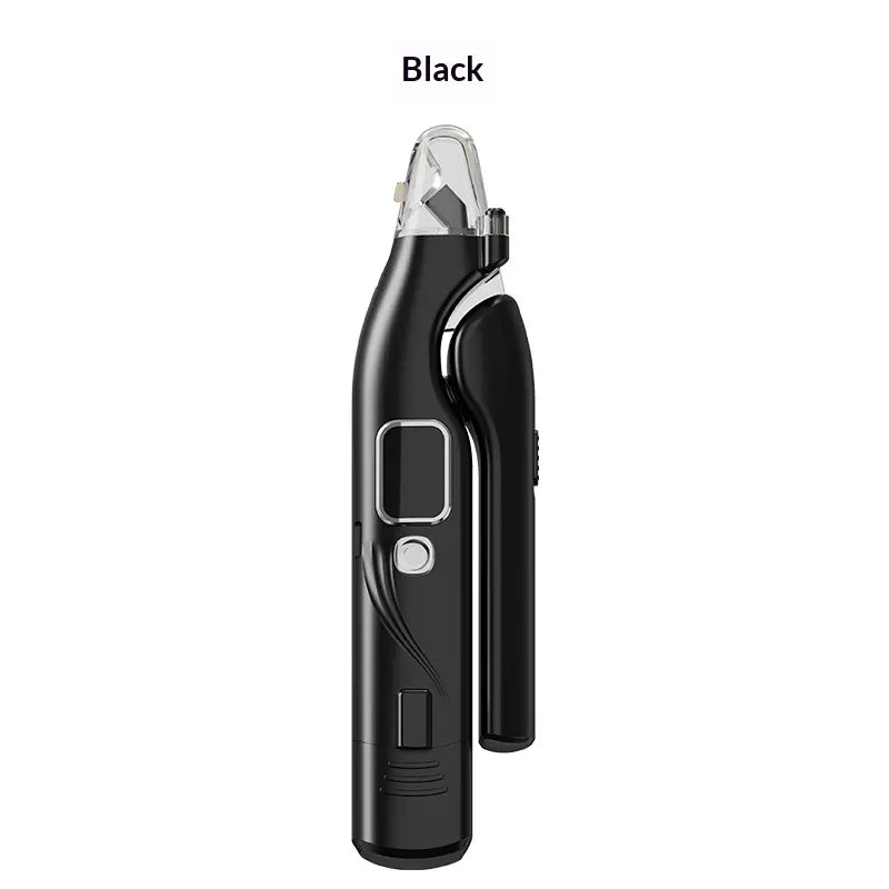 Pet Nail Grinder and Trimmer Kit for Dogs and Cats, Rechargeable and Ultra Quiet, Suitable for Small and Large Breeds, 4-Hour Battery Life