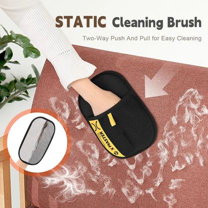 SONGWAY Premium Electrostatic Pet Hair Removal Glove - Reusable Dual-Sided Mitt for Efficient Grooming and Cleaning of Cats and Dogs, Ideal for Furniture and Pet Accessories