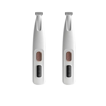 Pet Trimmer for Dogs and Cats Waterproof Shaver with LED Light 18Mm Widen Blade Multifunctional Clippers for Paws Eyes Ears Face Rump USB Rechargeable Grooming Accessories, Summervibes, Petlovers