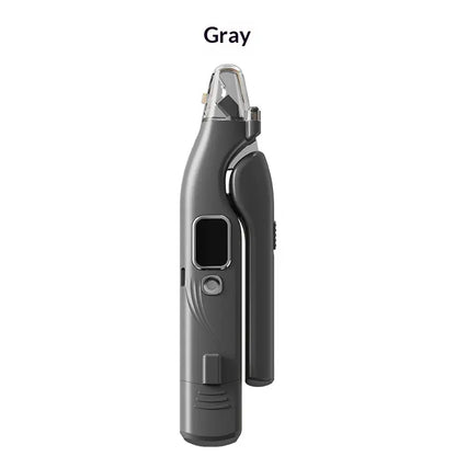 Pet Nail Grinder and Trimmer Kit for Dogs and Cats, Rechargeable and Ultra Quiet, Suitable for Small and Large Breeds, 4-Hour Battery Life
