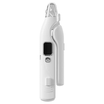 Pet Nail Grinder and Trimmer Kit for Dogs and Cats, Rechargeable and Ultra Quiet, Suitable for Small and Large Breeds, 4-Hour Battery Life