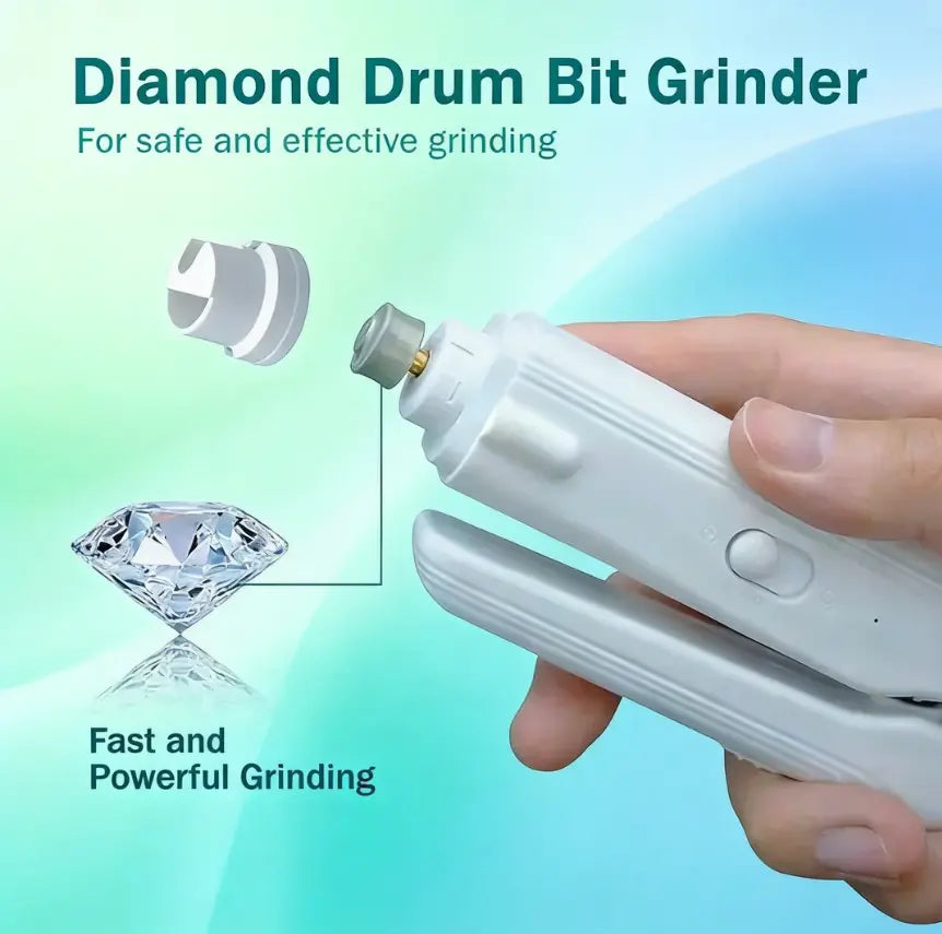 Pet Nail Grinder and Trimmer Kit for Dogs and Cats, Rechargeable and Ultra Quiet, Suitable for Small and Large Breeds, 4-Hour Battery Life