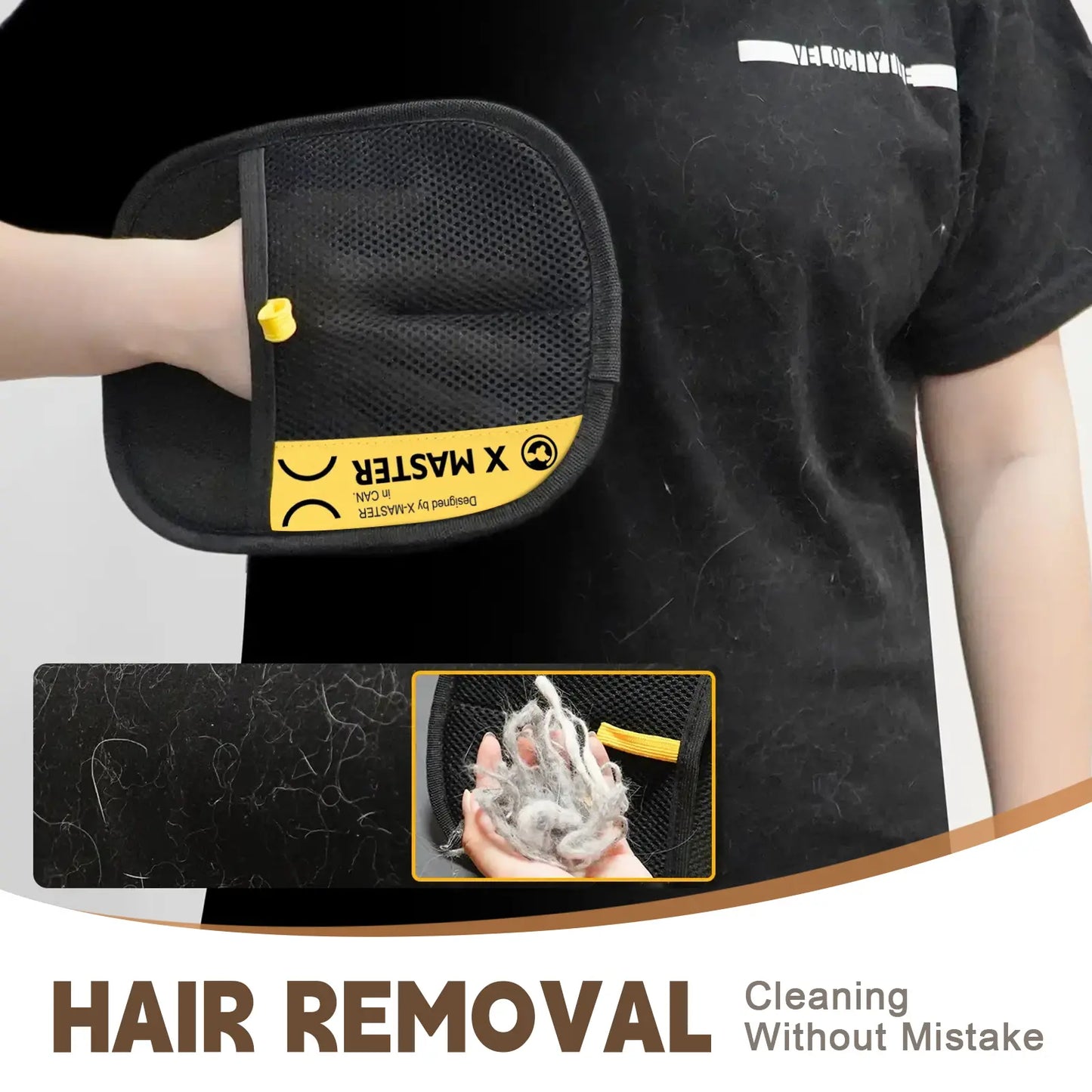 SONGWAY Premium Electrostatic Pet Hair Removal Glove - Reusable Dual-Sided Mitt for Efficient Grooming and Cleaning of Cats and Dogs, Ideal for Furniture and Pet Accessories
